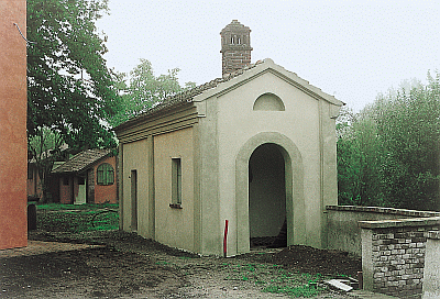 Antico forno di campagna restaurato nel casale